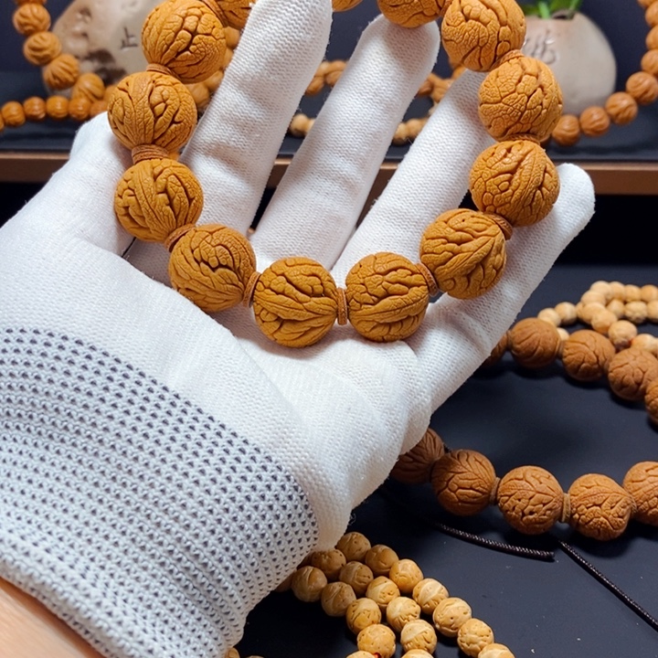 手串桃核桃枭手串