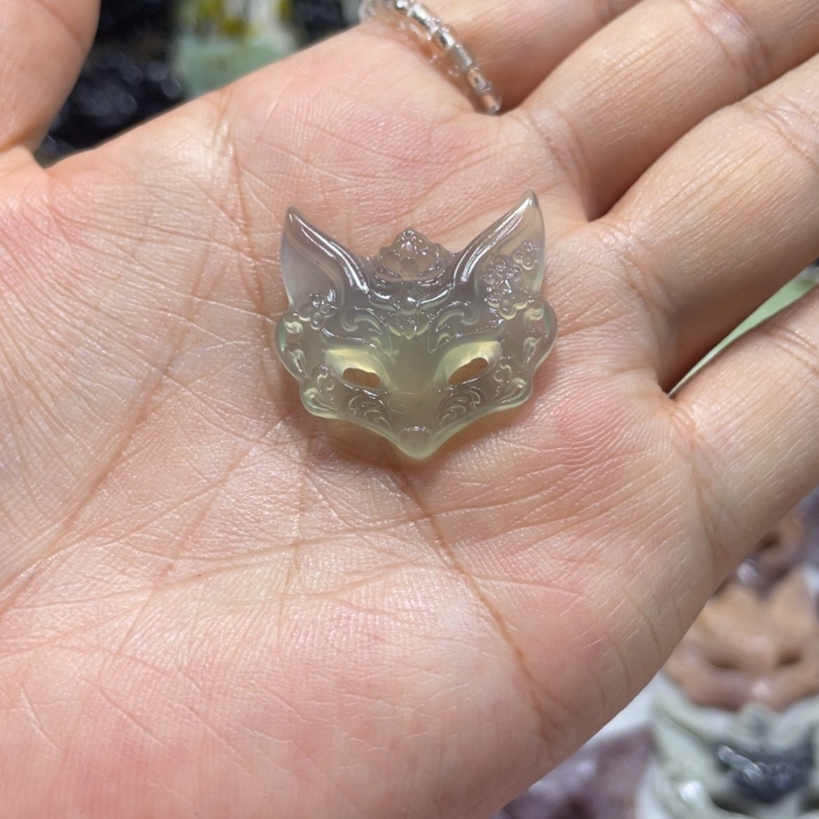 【闪购商品】岫玉颈饰未镶嵌7吊坠
