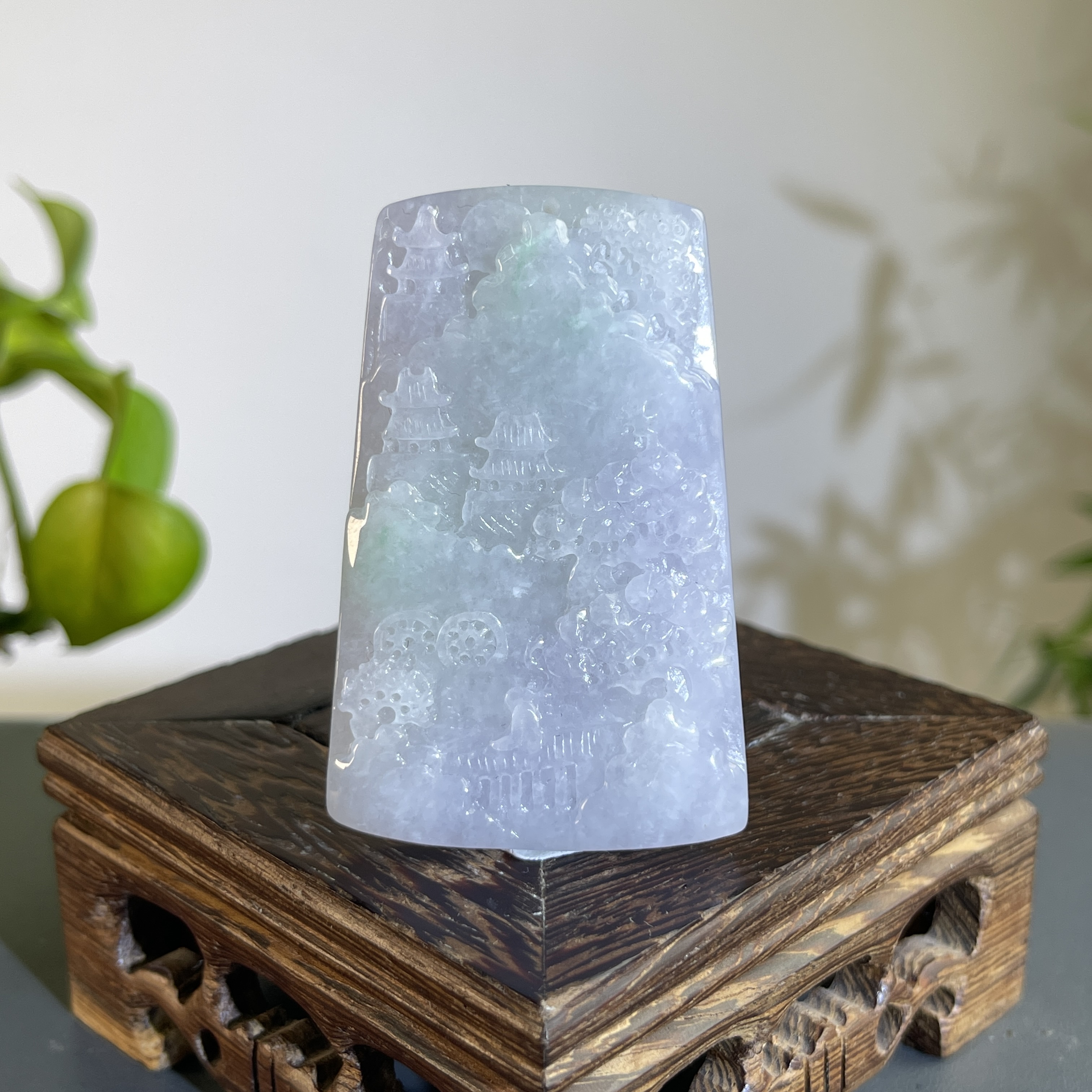 JCB04-51 天然翡翠缅甸A货 山水牌