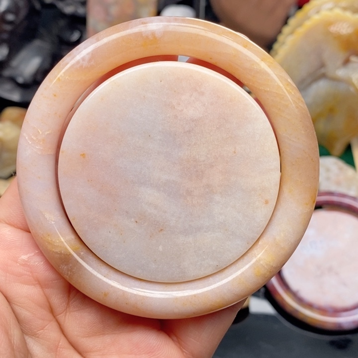 硅化珊瑚（珊瑚玉）手镯未镶嵌56