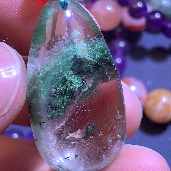 水晶吊坠(不含链)未镶嵌极***子