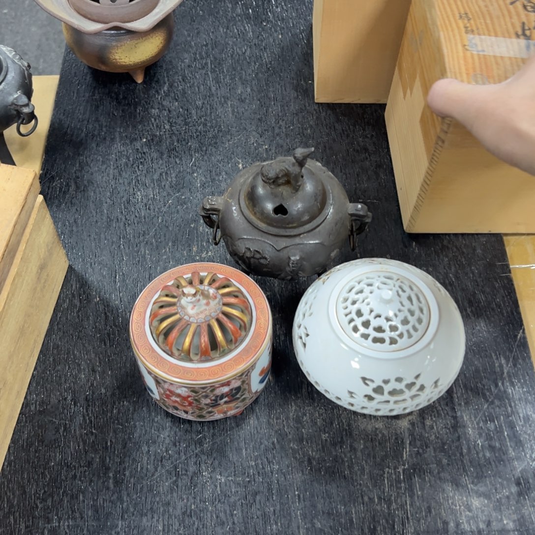 大***祆陶瓷中古工艺品摆件