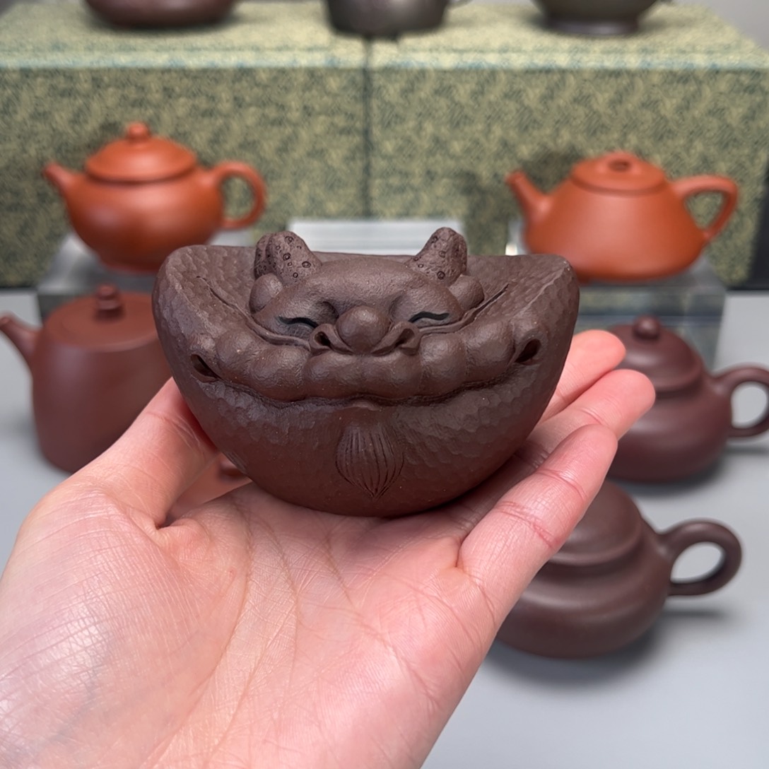 紫砂茶壶赵永辉元宝龙茶宠