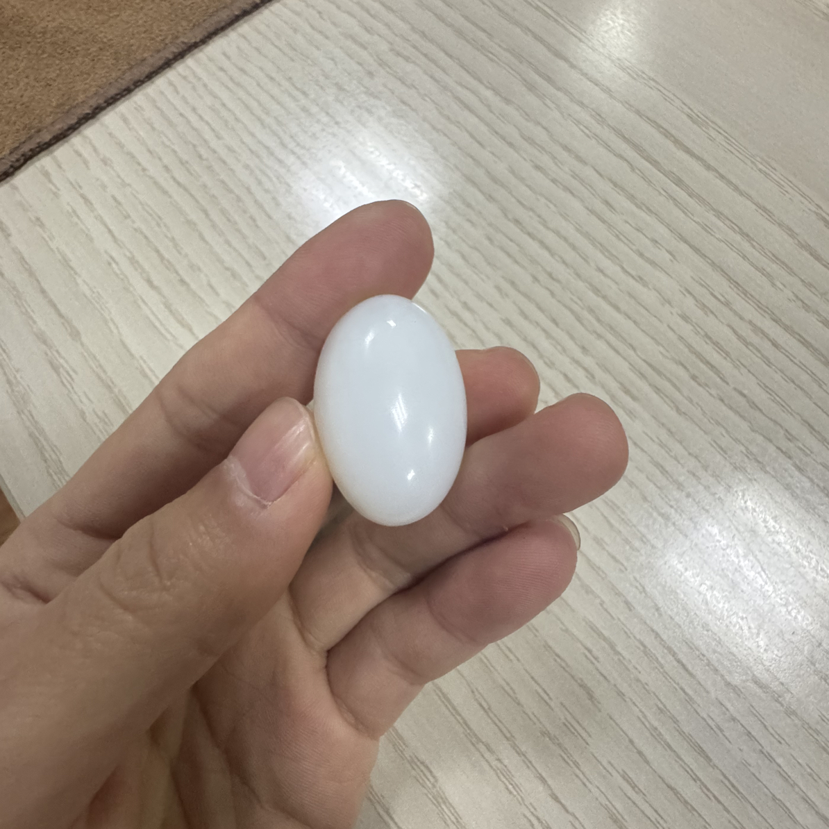 寅石珠宝 羊脂白玉蛋面