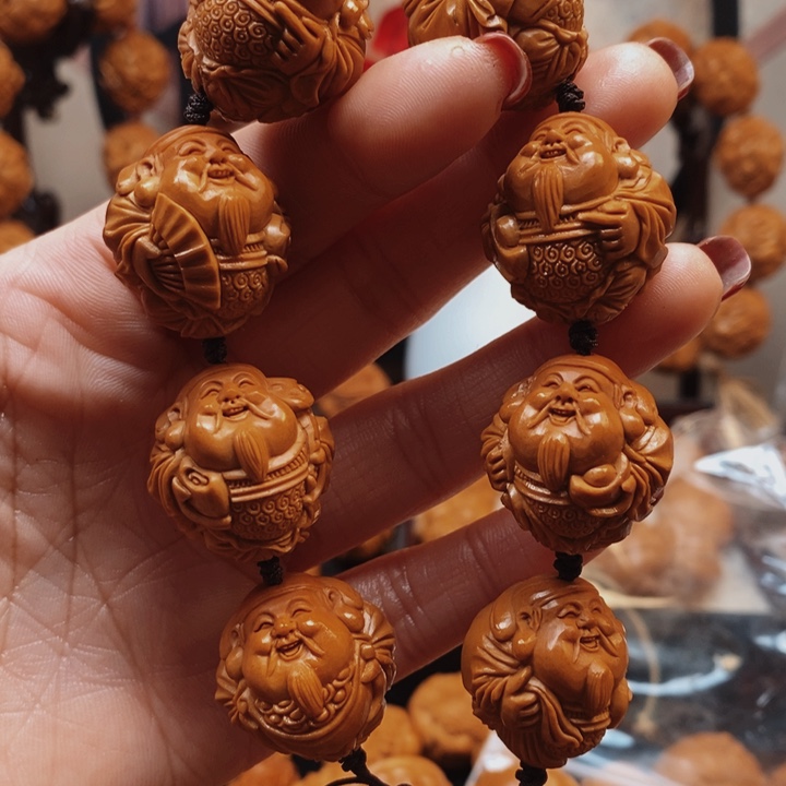 橄榄核手串/手链八方来财2.3