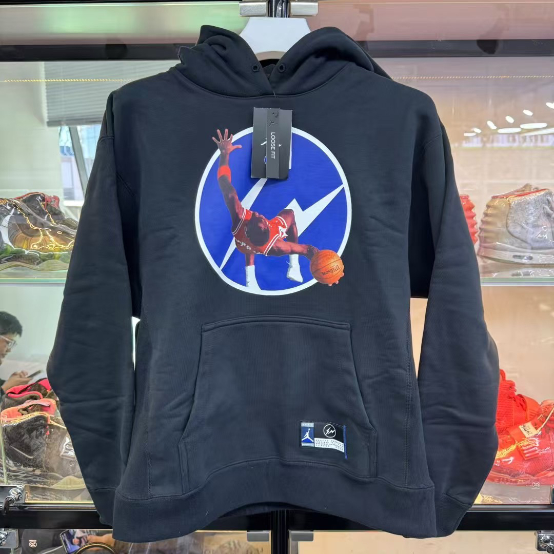 全新L码 Aj x 藤原浩 联名帽衫卫衣 带吊牌 潮服