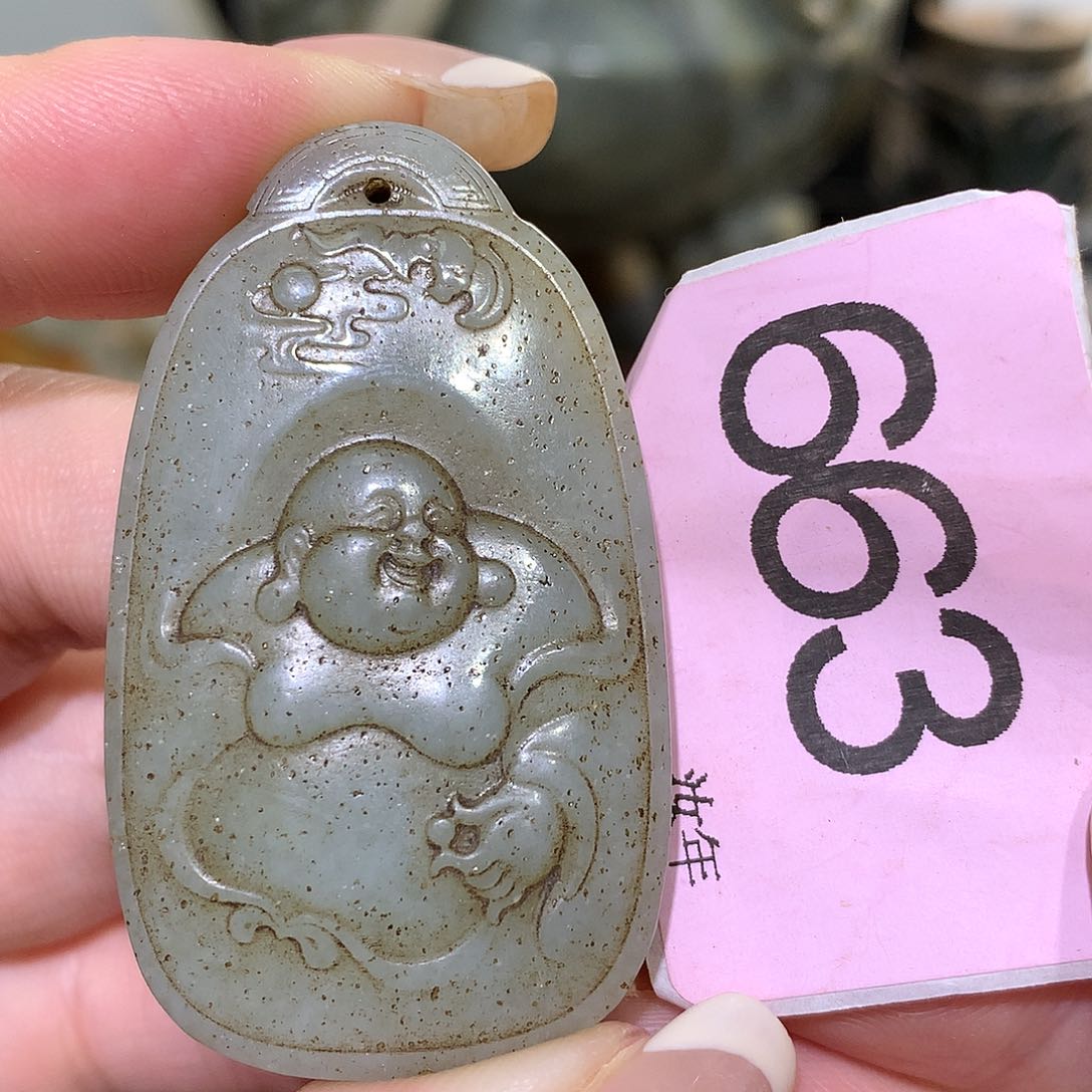 颈饰未镶嵌和田玉
