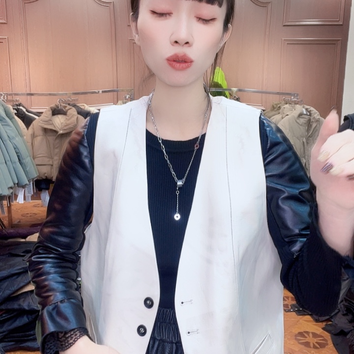 130……150斤皮马甲微瑕