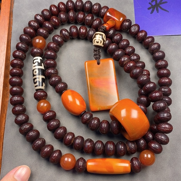 凤眼菩提吊坠凤眼