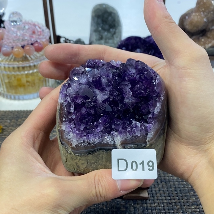 紫晶摆件摆件未镶嵌