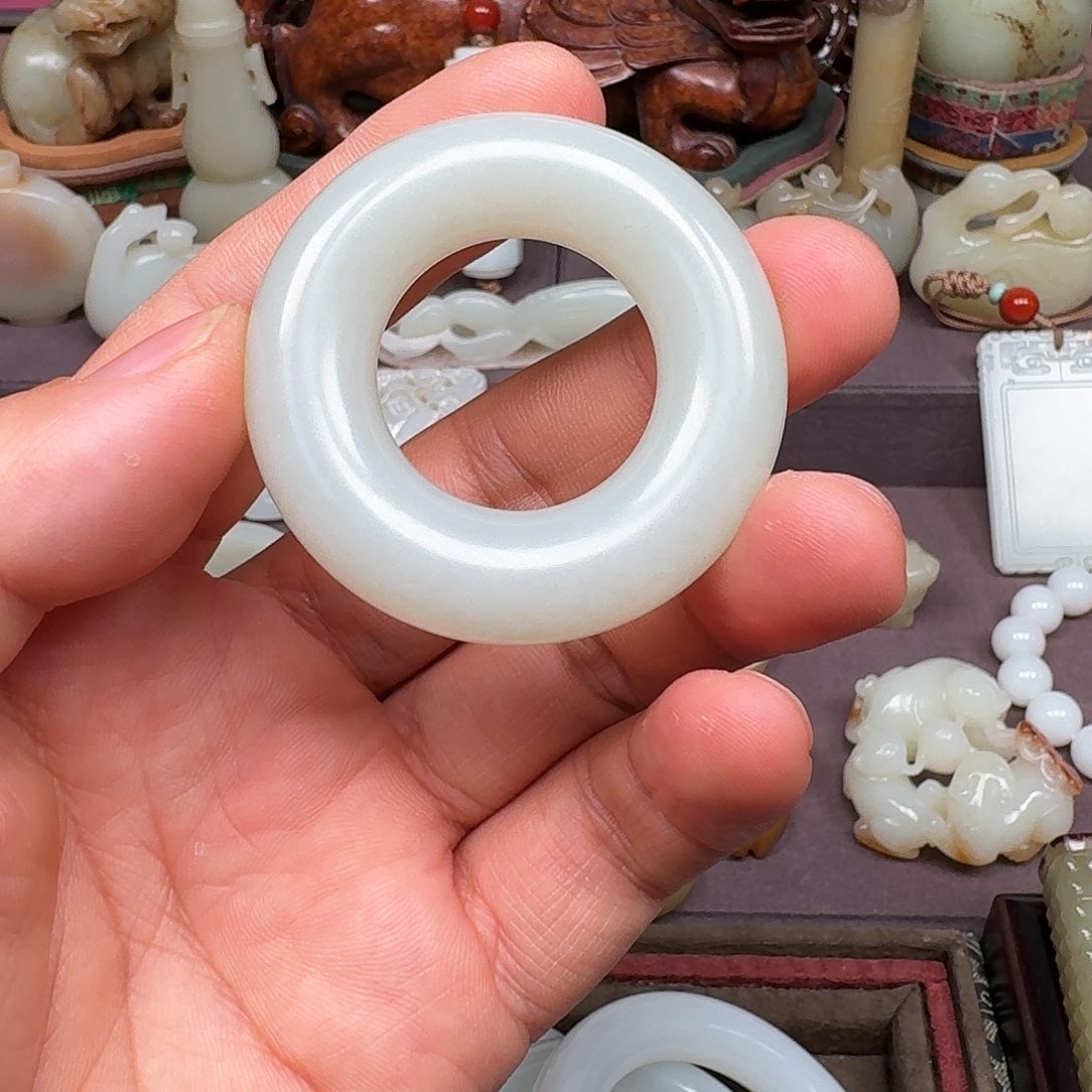 和田玉挂件未镶嵌沧**粟