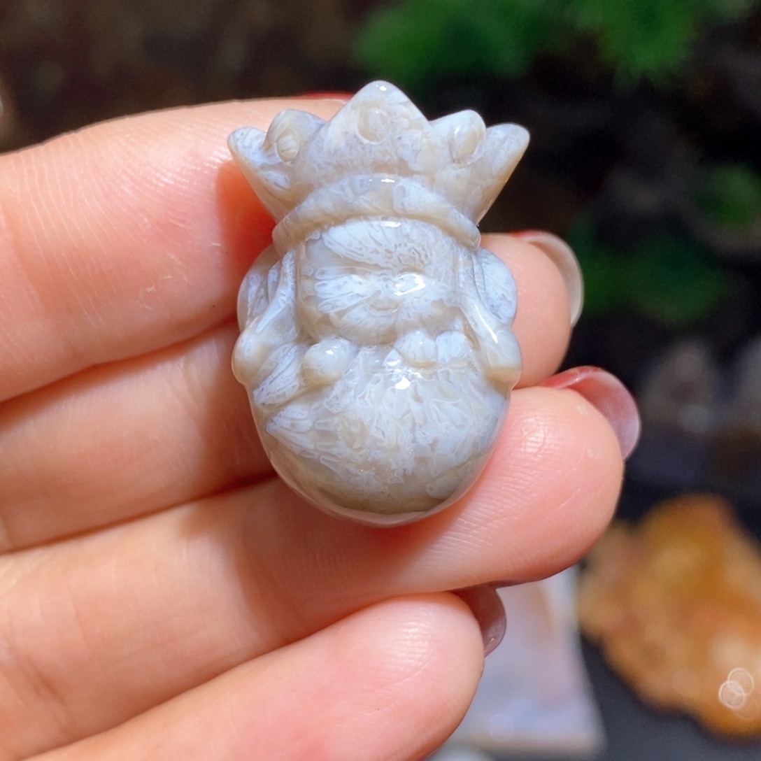 【闪购商品】硅化玉颈饰未镶嵌