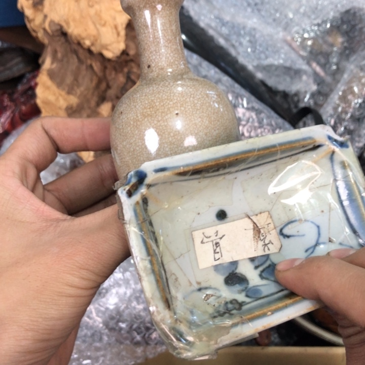 陶瓷孤品单件车里拍