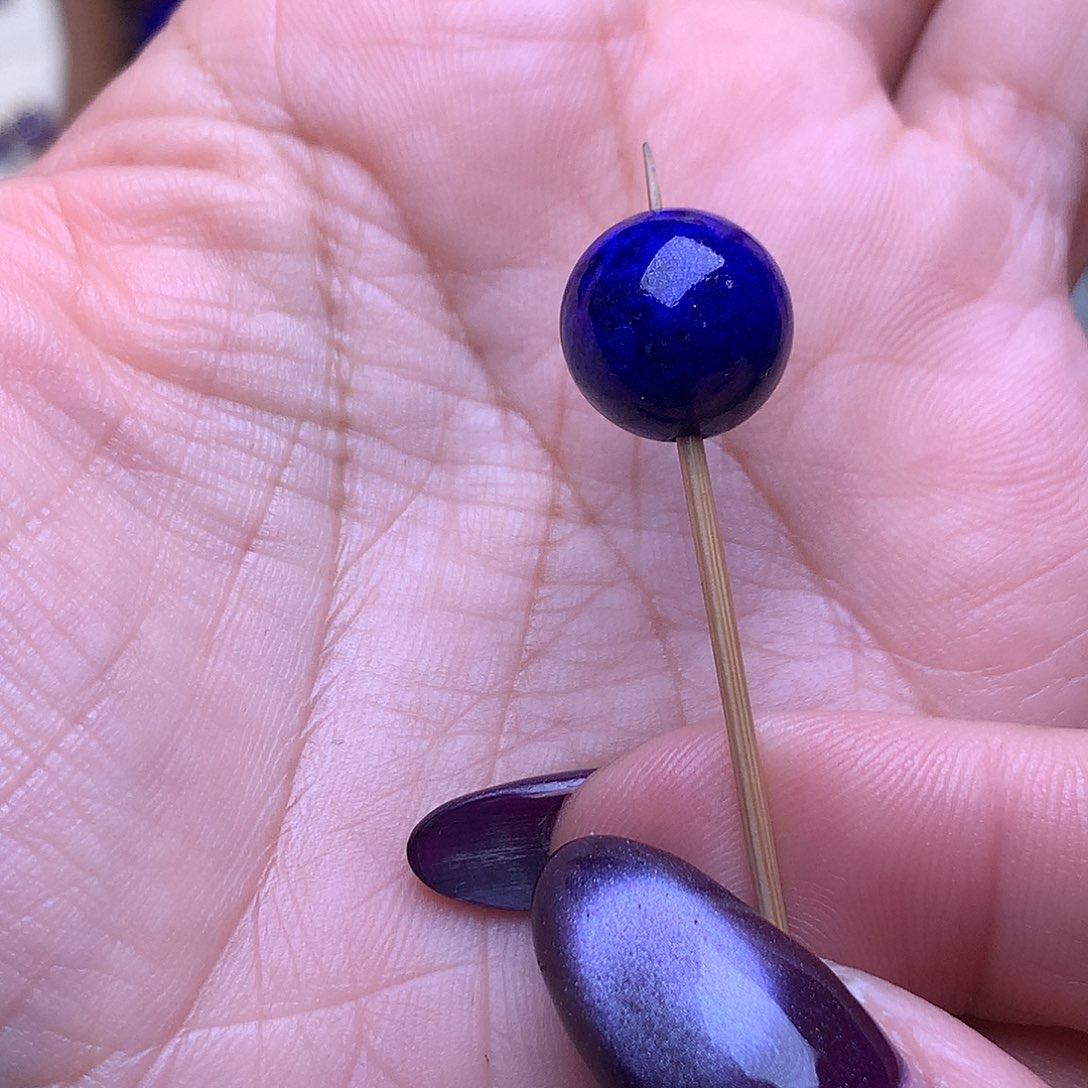 漂***姐青金石未镶嵌精品