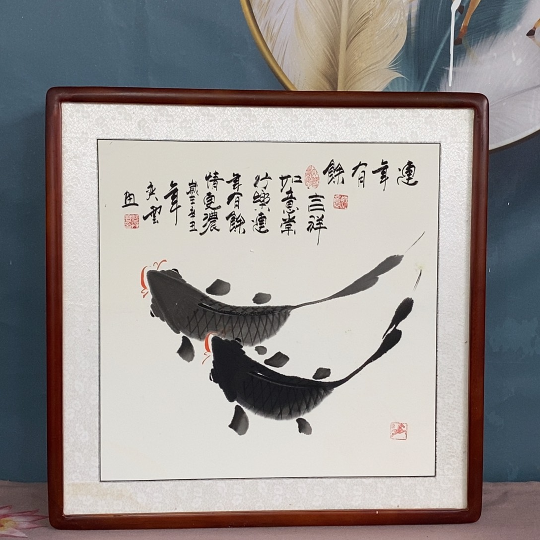 国画带框尺寸62✖️62厘米