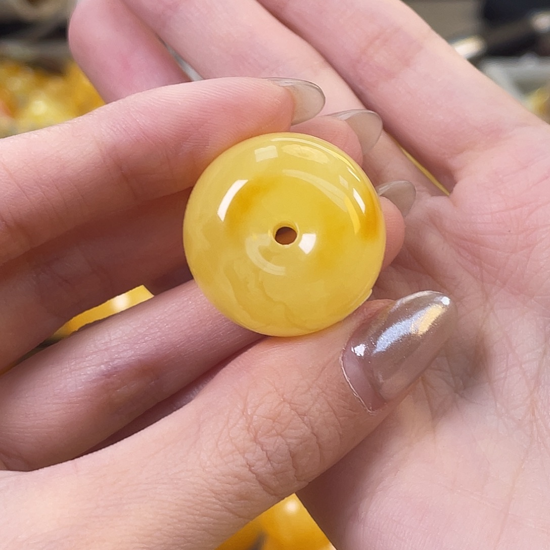 琥珀未镶嵌裸石琥珀蜜蜡J1