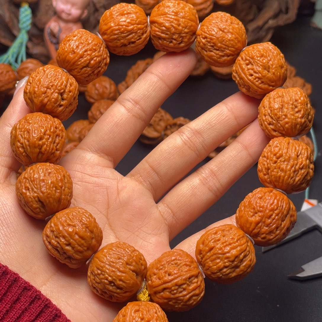 文玩核桃吊坠金蟾方墩