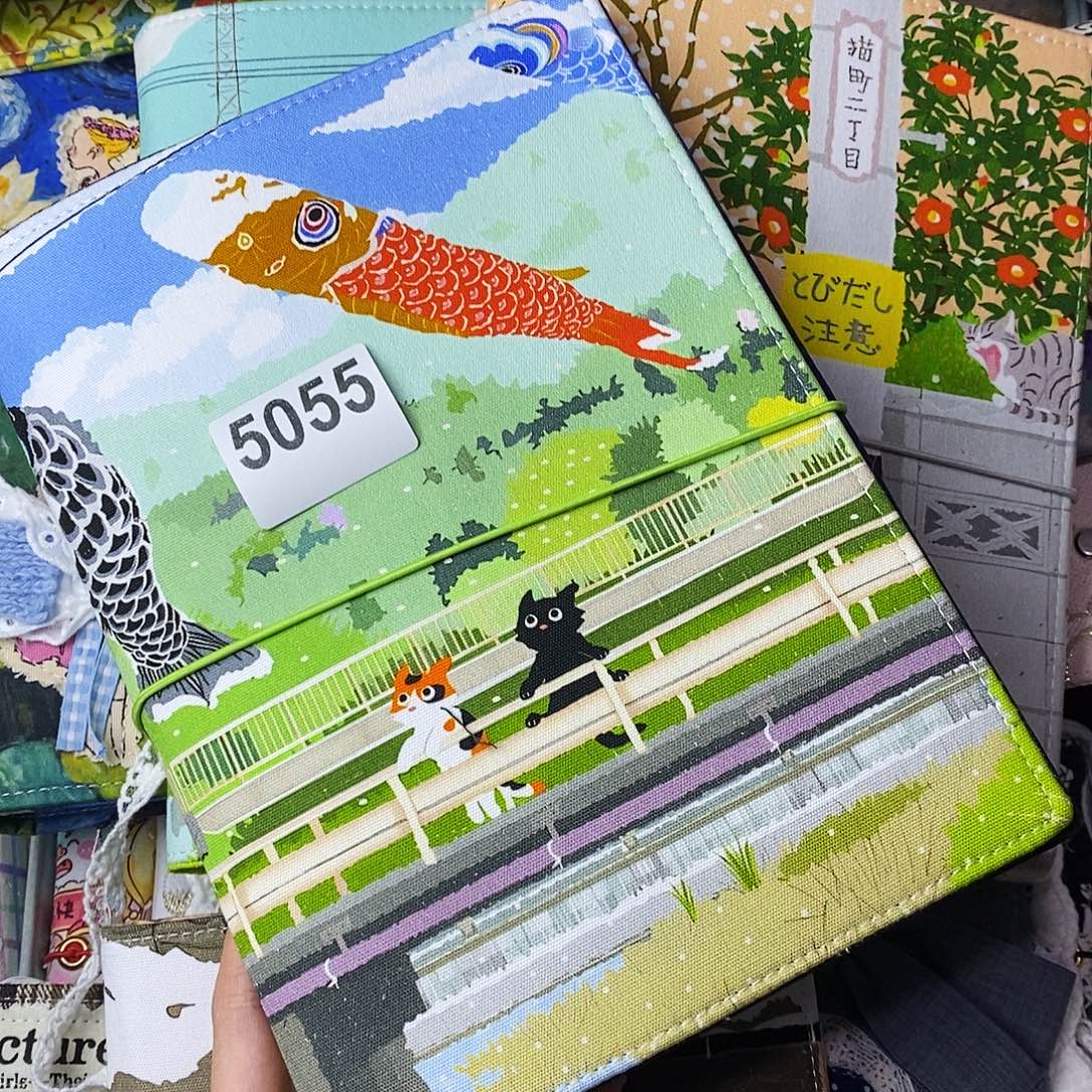 织绣A5活页不带纸5055