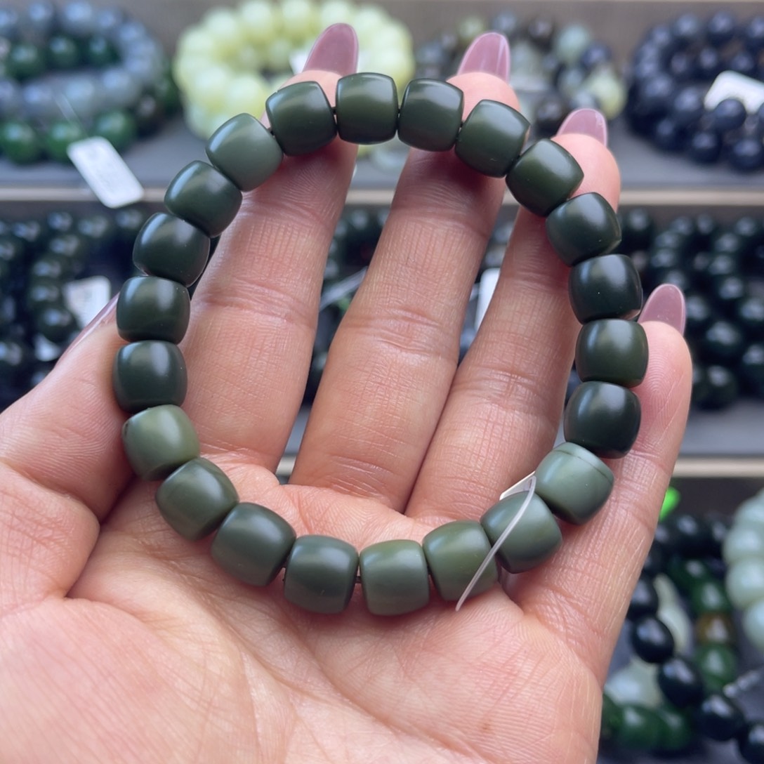 和田玉手链未镶嵌