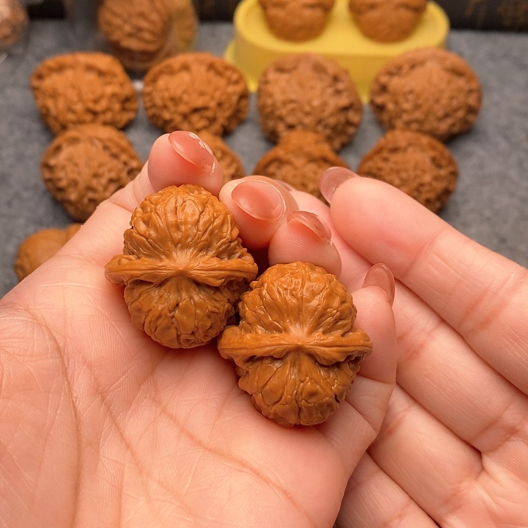 文玩核桃把件精品甲骨文30全品