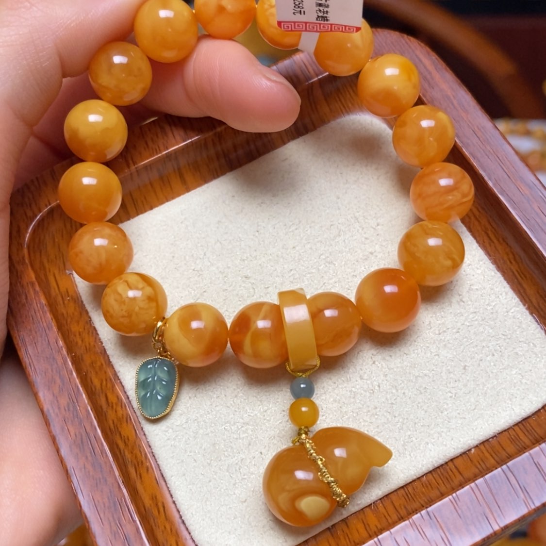 【闪购商品】蜜蜡手链未镶嵌手串