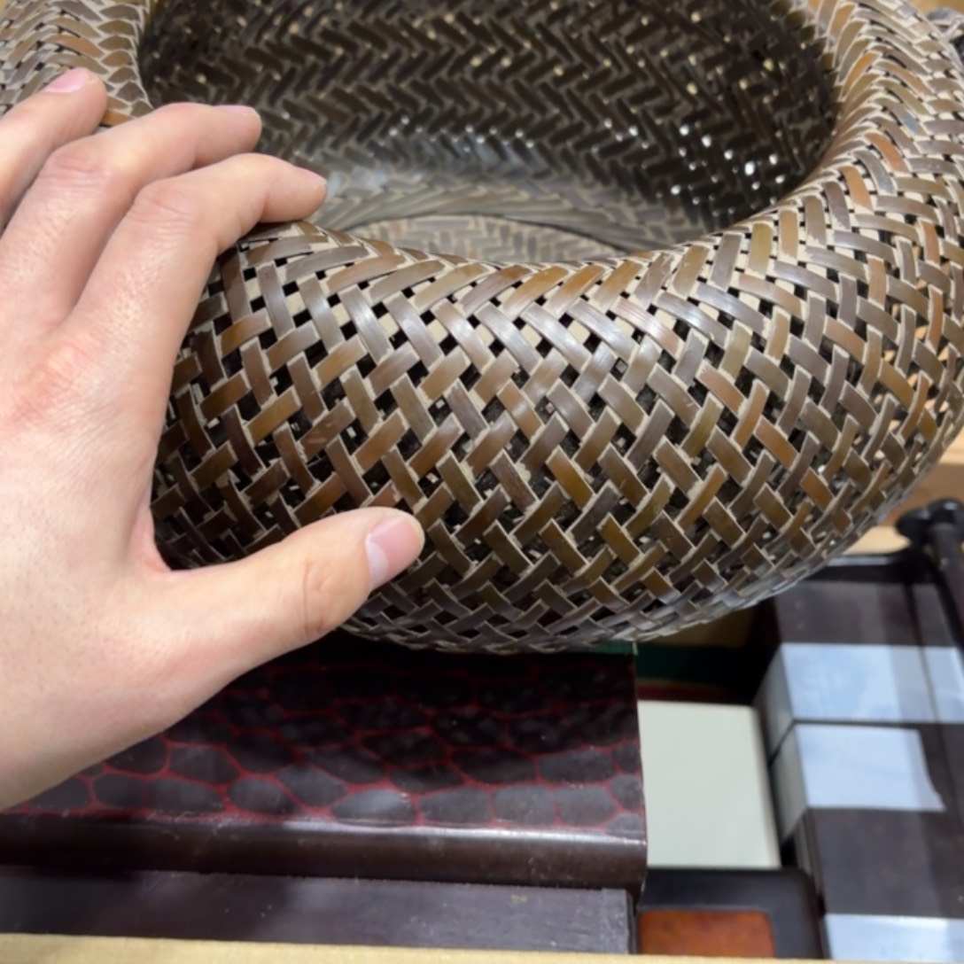 青***瓷般若中古美术工艺品