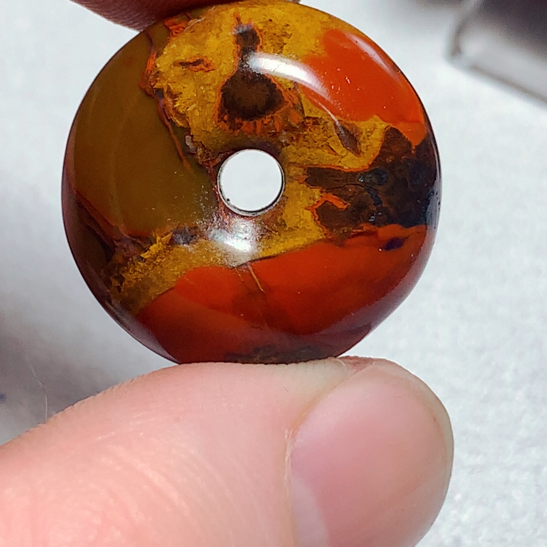 海***∞玛瑙/玉髓未镶嵌战国红