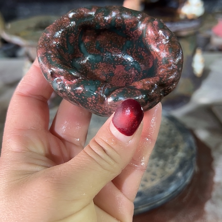 福利手工粗陶高温花器