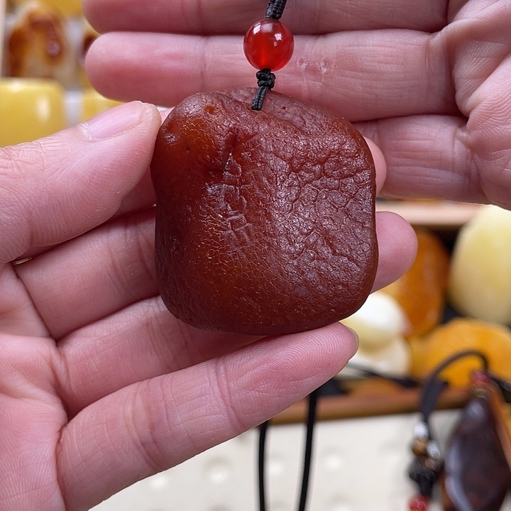 蜜蜡项链未镶嵌15.4克