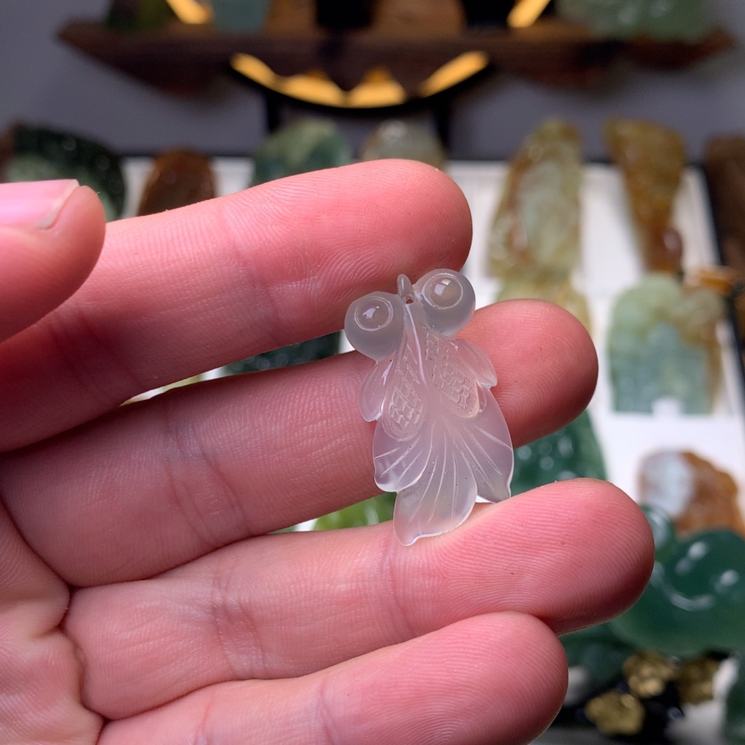 岫玉岫玉挂件未镶嵌