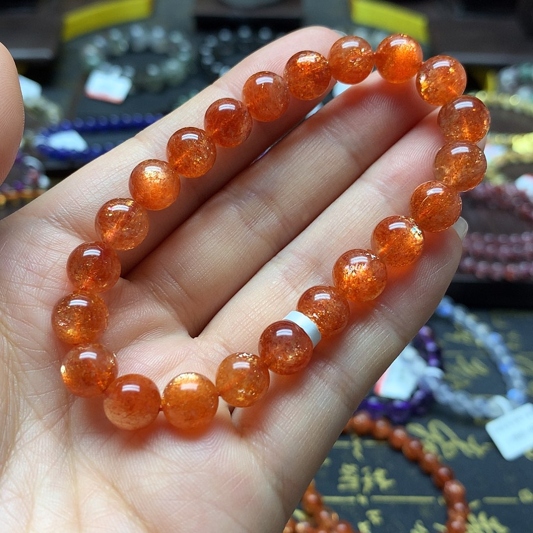 日光石手链未镶嵌手链