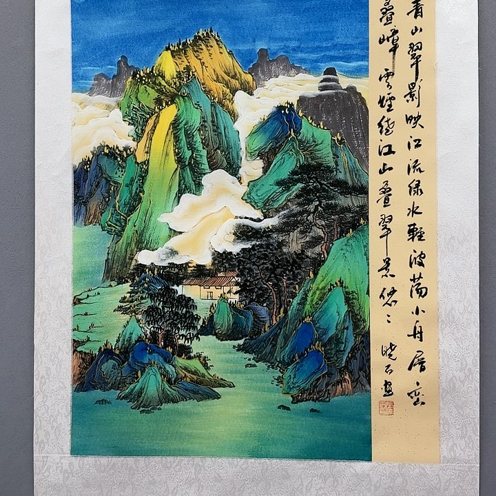 国画书法作品多次参加