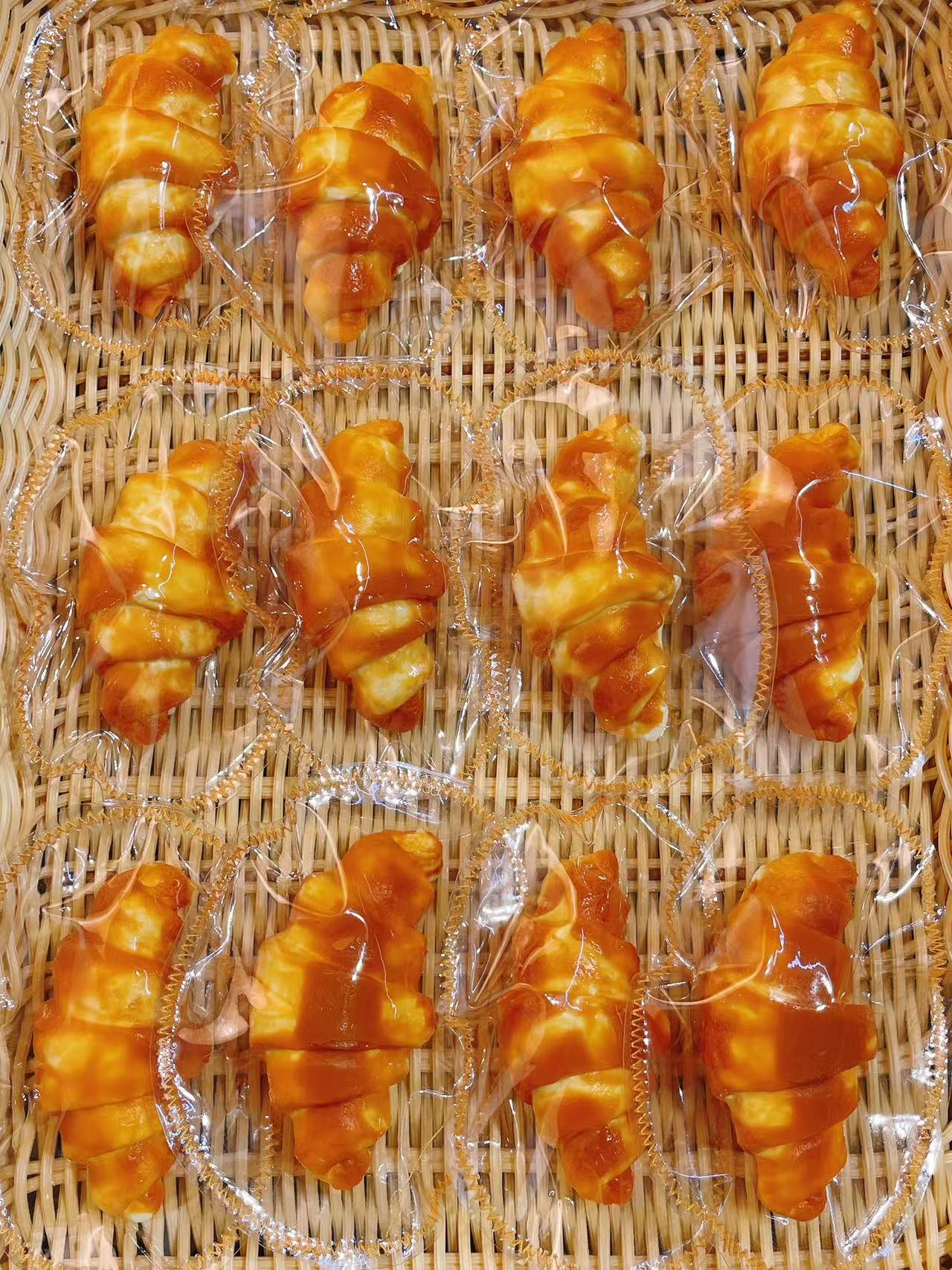 瑕款（40g）羊角包泥感慢回弹食品级硅胶