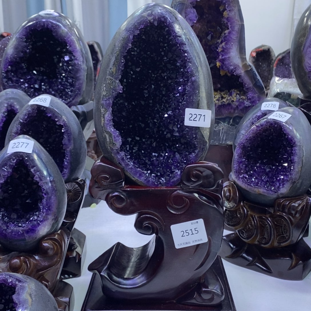 水晶水晶摆件未镶嵌观****2515