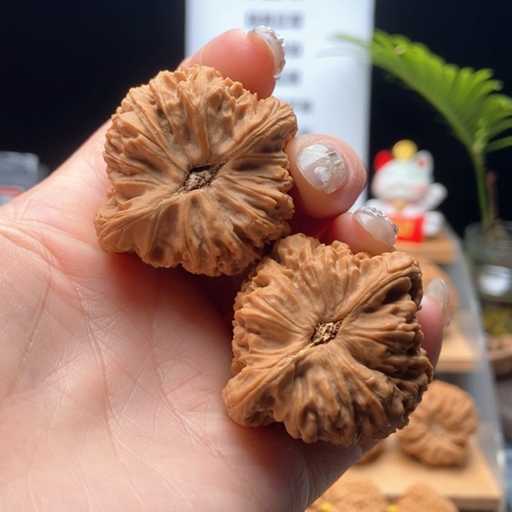 核桃手串/手链沈*51号三角炮桩天残全品老核
