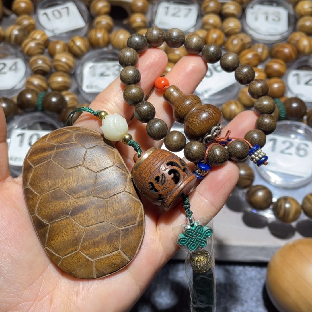 楠木（金丝楠）其他手串➕小挂件