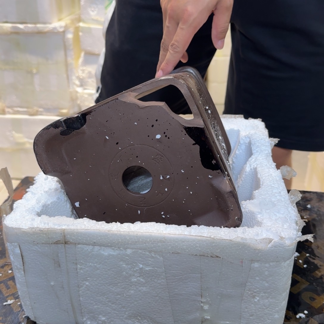 紫砂花盆瑕疵的问题都