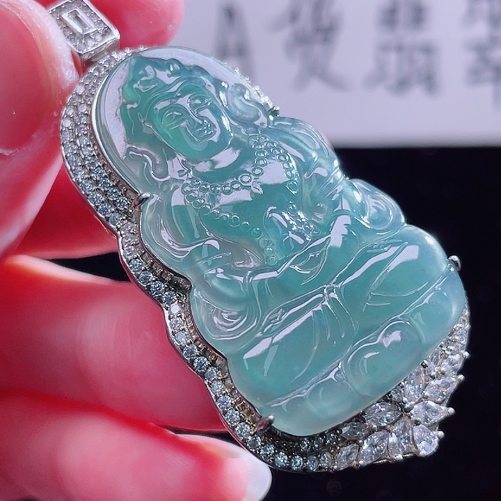 翡翠颈饰未镶嵌999999999