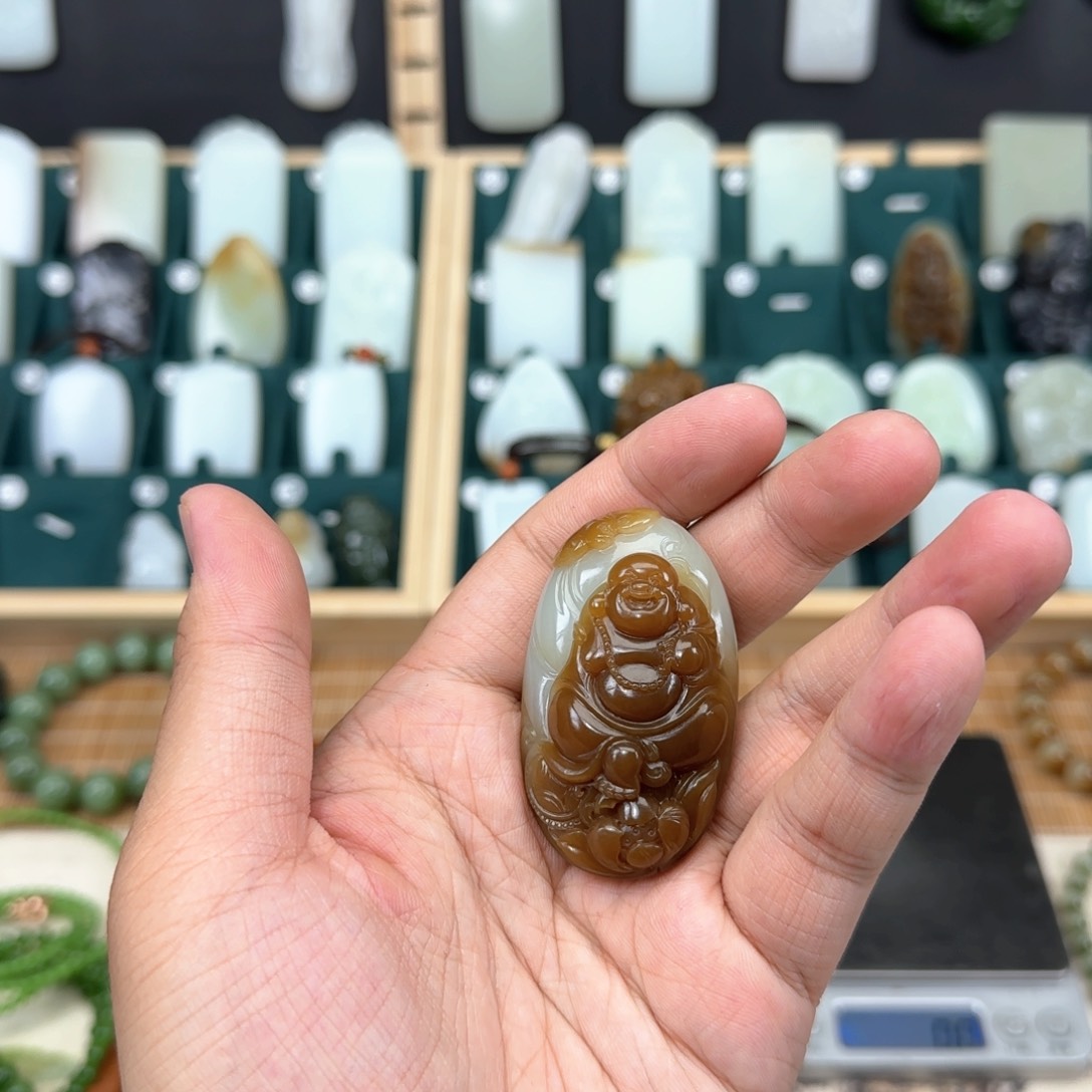 和田玉挂件未镶嵌