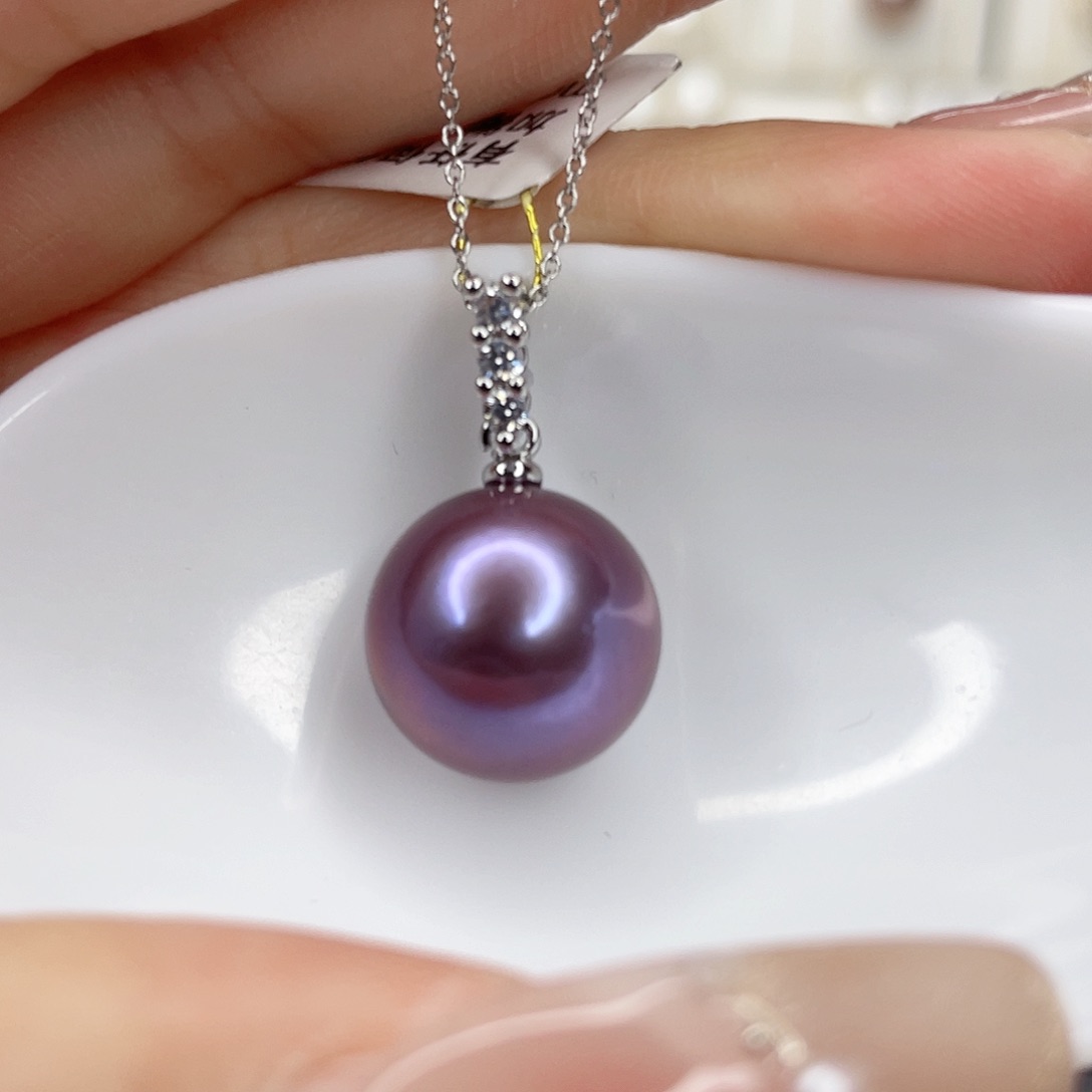 淡水珍珠未镶嵌吊坠(赠链)