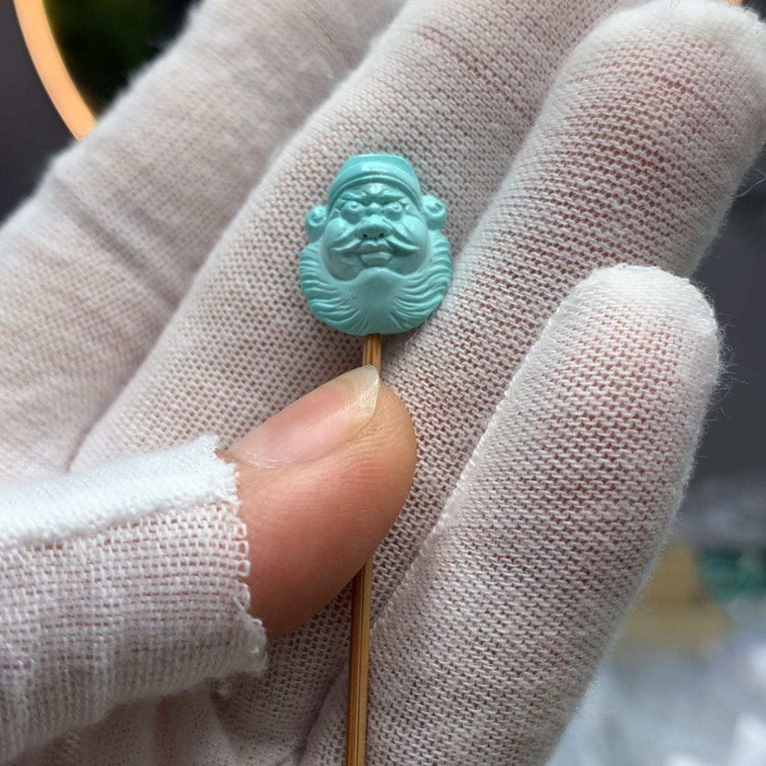 绿松石挂件未镶嵌