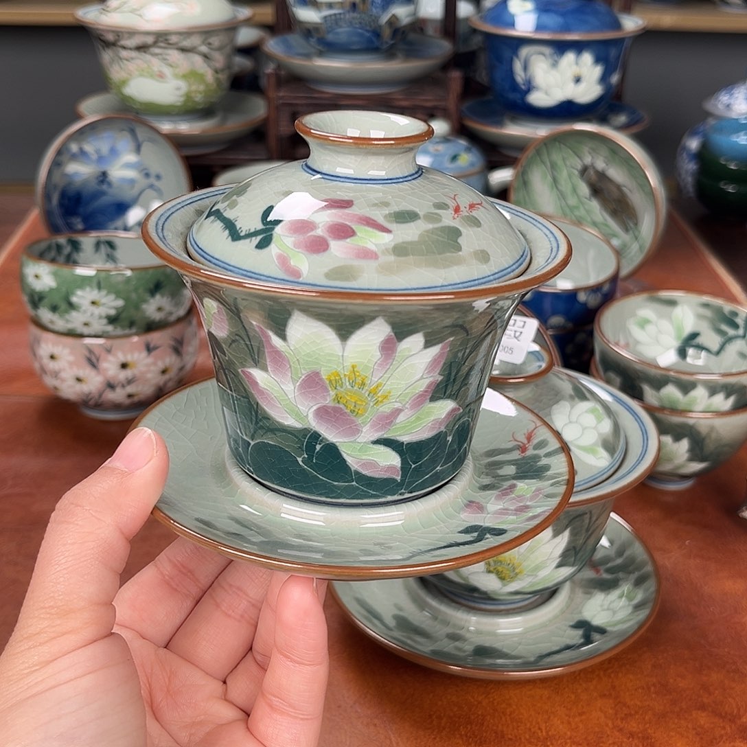 盖碗景德镇陶瓷窑