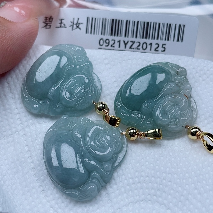 吊坠(不含链)未镶嵌翡翠