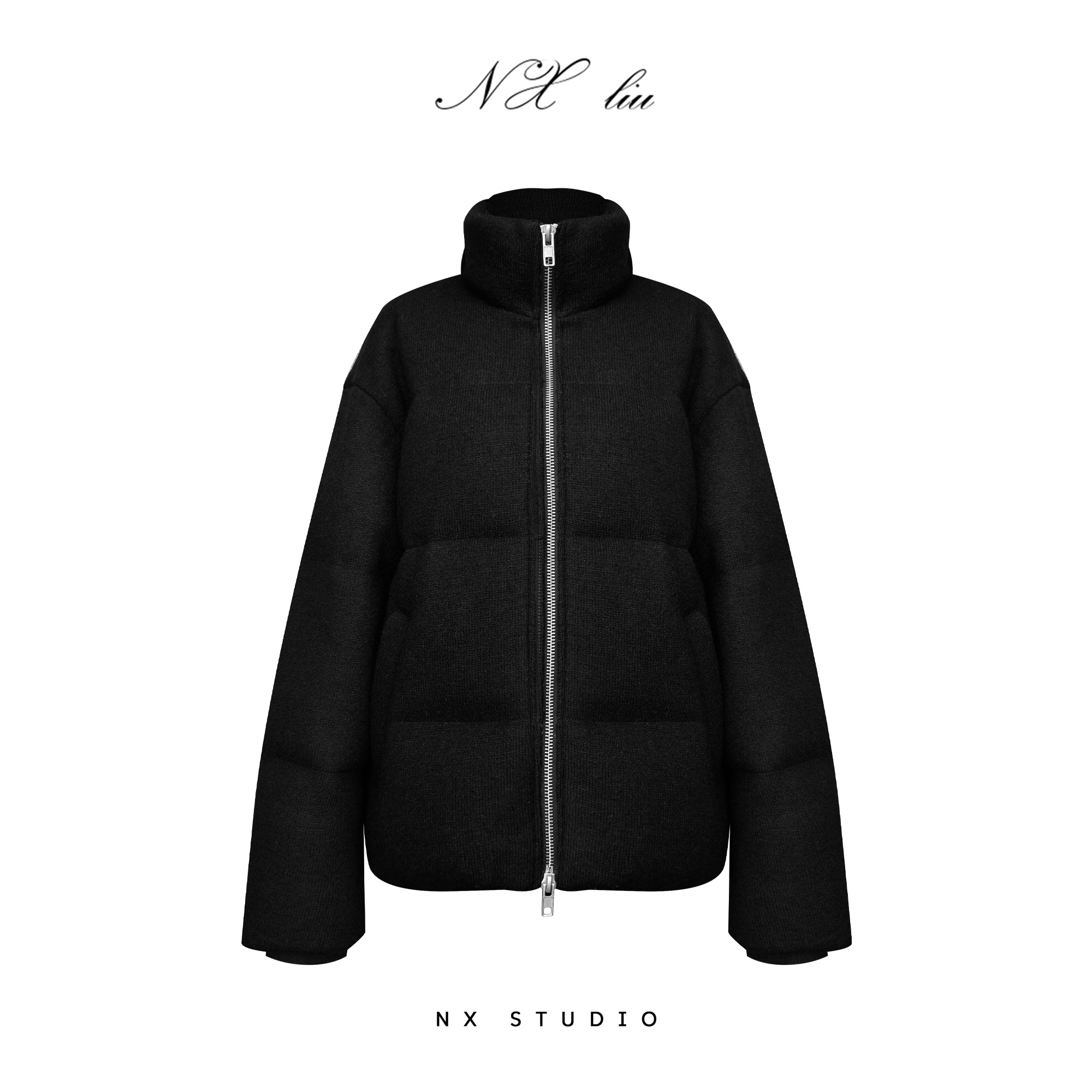 NX南向 秋冬保暖休闲绵羊毛羽绒服