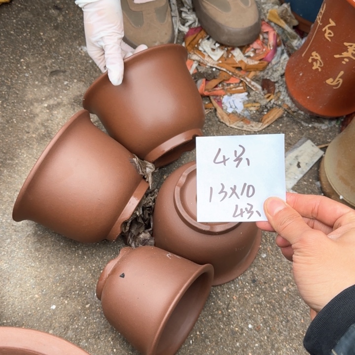 紫砂花盆特价清仓