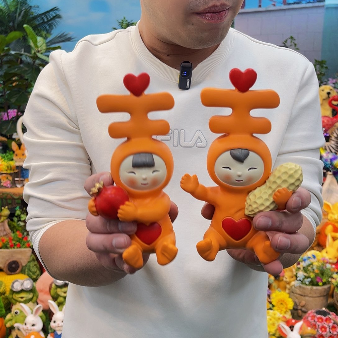 红陶花园庭院摆件