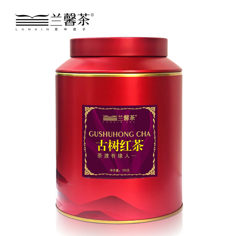 贵州茶兰馨茶古树红茶180克/罐内独立小袋