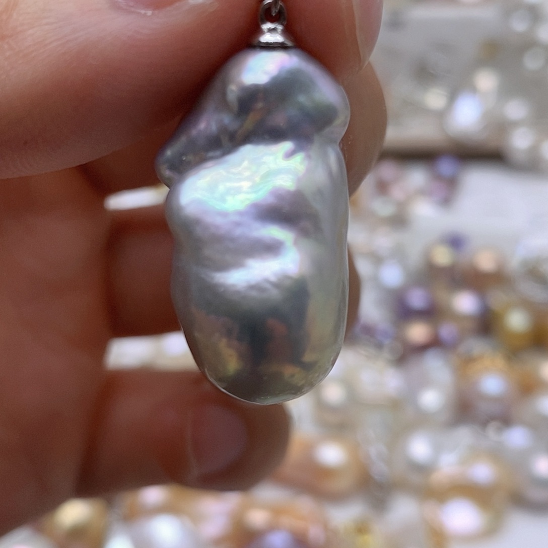 吊坠(不含链)未镶嵌淡水珍珠