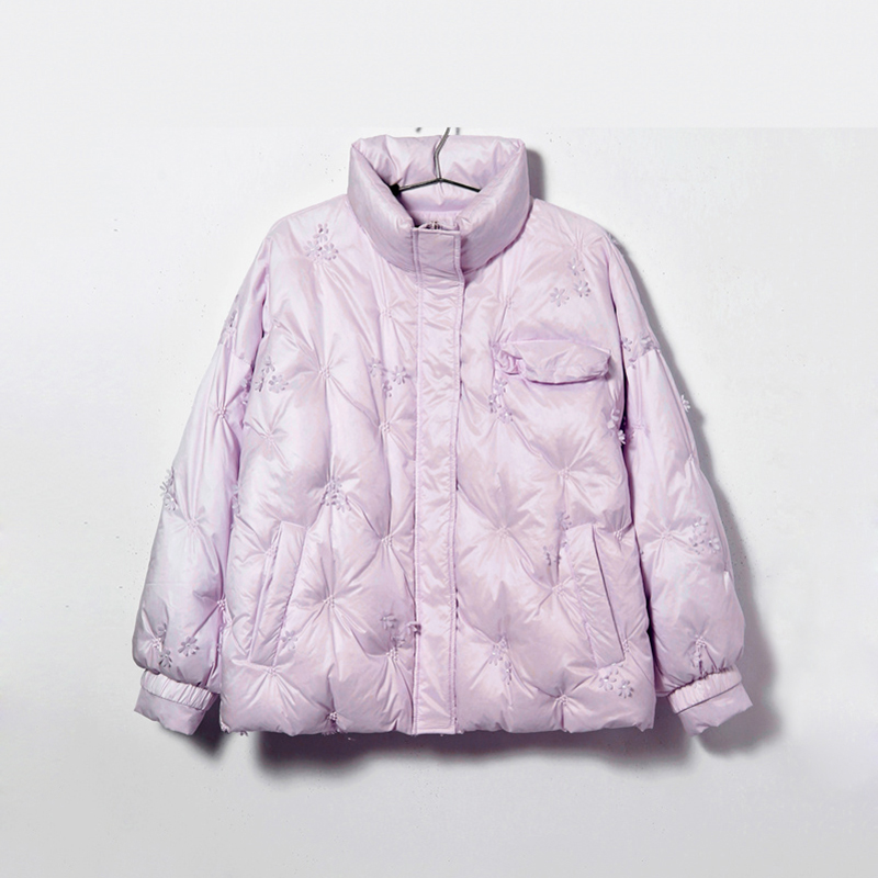 Z057    精致工艺短款羽绒服