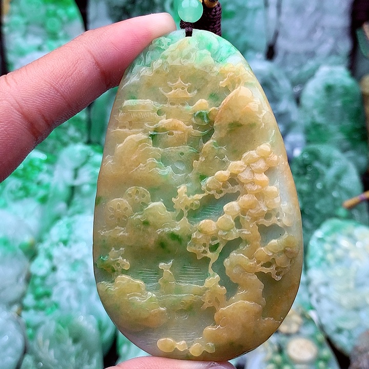 翡翠吊坠(不含链)未镶嵌